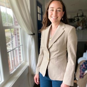 The Limited Tan Blazer, Size 0